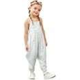 thumbnail image 1 of MEZZALL Cute Girls Romper Jumpsuit Sleeveless O-Neck Star Print Comfortable Soft Stretchy Toddler Baby Onesie Playwear Casual Summer Clothes For Little Girls Holiday Spring Child One-Pieces, 1 of 3