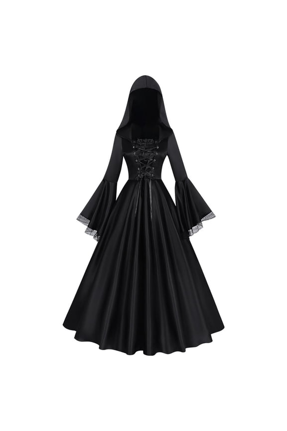 Elegant Gown Lace Corset Dress For Women Fair Performance Halloween Carnival Party Festival Dresses Classic