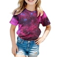 thumbnail image 1 of MEZZALL Funnycokid Boys Girls Shirts Graphic T-Shirt Neon Color Kids Novelty Short Sleeve Animal Print Tees 3-13 Years, 1 of 4