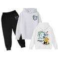 thumbnail image 1 of MEZZALL Girl's 2 Piece Outfits Cute Cartoon Print Long Sleeve Hoodies Sweatshirt Tops and Sweatpants Set, 1 of 3