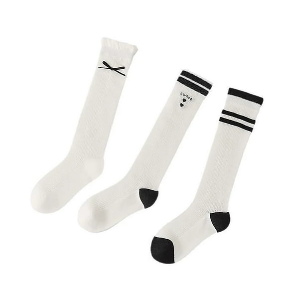 MEZZALL Girls Ankle Socks Breathable Mesh No Seam Mid Calf Socks For Kids Fall Summer Casual Wear Soft Comfortable Toddler Socks Age 3 12 Breathable Child Dailywear