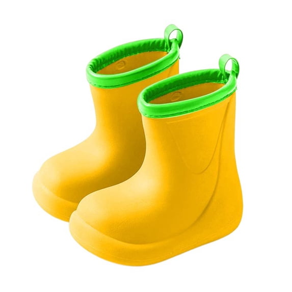 MEZZALL Girls Boots For Outdoor School Low Heel Mid Calf Ankle Booties Comfortable Casual Shoes For Toddler Kids Year Footwear Breathable / 3-4 year