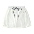thumbnail image 1 of MEZZALL Girls Cargo Skirts For Toddler Kids High Waist Elastic Waistband Split Hem Casual Summer Skirts For Daily Wear Outdoor Play And Party Infants Daily Wear Stylish / 5-6 Years, 1 of 9