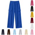 thumbnail image 1 of MEZZALL Girls Casual Pull On Pants Soft Stretchable Everyday Trousers With Elastic Waistband For Play Comfortable School Outdoor Wear, 13-14 Years, 1 of 6