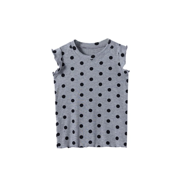 MEZZALL Girls Casual Short Sleeve Tops Round Neck Blouse Tee Shirt For Kids Toddler Age 4 10 Years Spring Summer Outfits Playwear Comfortable Stretchy Daily Wear Versatile Baby Wear