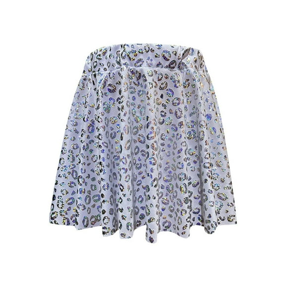 MEZZALL Girls Fashion Sequin Skirt For Daily Wear Performance And Party Outfits Stylish Half Skirt Infants Toddler Dailywear Relaxed Fit / 13-16Years