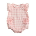 thumbnail image 1 of MEZZALL Girls Floral Print Sleeveless Bodysuit Baby Romper For 0 18 Months Outfits Soft Breathable Indoor Outdoor Play 6-12 Months Lovely Kids Wear, 1 of 7