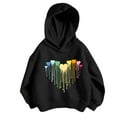thumbnail image 1 of MEZZALL Girls Hoodies Sweatshirts Casual Cartoon Pullover Tops Outdoor Activities For Kids Loose Fit Design Autumn Toddler Dailywear Boho / 3-4 Years, 1 of 9