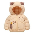 thumbnail image 1 of MEZZALL Girls Down Jackets Kids Winter Coats With Heating Lightweight Warm Coats Long Sleeve For Toddler Girls Boys Outdoor Everyday Cozy Baby Dailywear, 1 of 4