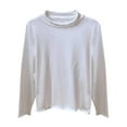thumbnail image 1 of MEZZALL Girls Long Sleeve Solid Color Basic T-Shirts Tee Soft Comfortable Casual Tops For Toddler Kids Winter Fall Layering Cozy Dailywear, 1 of 3