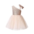 thumbnail image 1 of MEZZALL Girls Party Dresses For Elegant Floral Tutu Dress For Toddler Kids 2-6 Summer Formal Wear Infants Sundress Breathable / 3-4 Years, 1 of 4