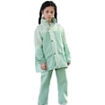 thumbnail image 1 of MEZZALL Girls Raincoats And Pants Sets Full Body Coverage Kids Rain Suit For School Outdoor Activities Youth Rain Gear Birthday Baby Dailywear, 1 of 8