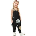 thumbnail image 1 of MEZZALL Girls Romper Jumpsuit Sleeveless O-Neck Cute Graphic Printed Playful Onesie Toddler Baby Casual Comfortable Soft Fabric Summer Spring Clothes For Little Girls Lovely Child One-Pieces, 1 of 2