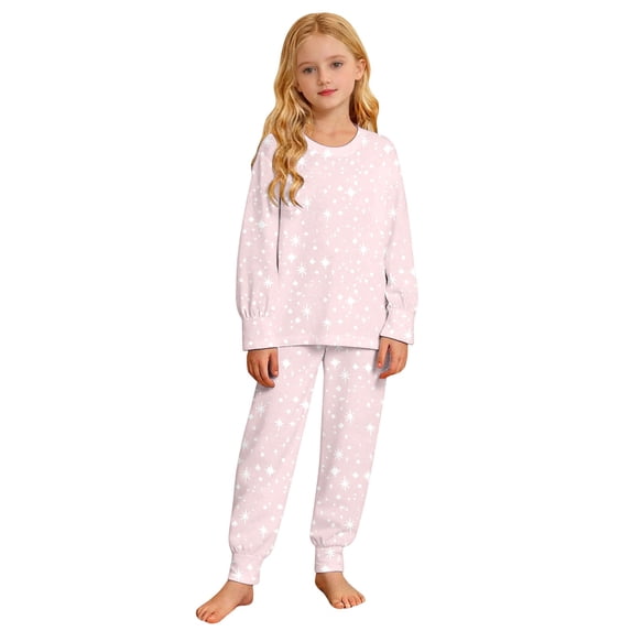 MEZZALL Girls Sketching And Coloring Playful Star Printed Outfit Sets Comfortable Long Sleeve Hoodie And Pants Art Activity Wear Birthday Party Clothing Sets Kids Celebration