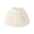 thumbnail image 1 of MEZZALL Girls Skirts Toddler Baby Casual Party Layered Tutu Dress Soft Stretchy Waist Comfortable Everyday Wear Daily Wear Classic / 12-18 Months, 1 of 9