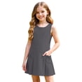 thumbnail image 1 of MEZZALL Girls Sleeveless Party Dress Color Blocking Lace Tutu Gown Toddler Holiday Pageant Performance Breathable Dresses, 1 of 6