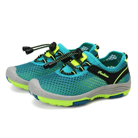 MEZZALL Girls Sneakers For Kids Lightweight Breathable Mesh Sports Shoes For Outdoor Play And Everyday Comfort Infants Toddler Footwear Comfort / 11.5-12 Years