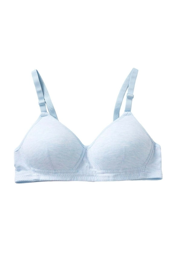 Girls Sports Bra For Teen Girls Non- Padded Wirefree Bralette Comfortable Seamless Everyday Wear Lightweight Soft Breathable Support For Kids Brassiere Leisure / 70