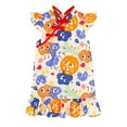 thumbnail image 1 of MEZZALL Girls Summer Dresses For Outdoor Play Comfortable Round Neck Elastic Toddler Dress Age 2 7 Years Lightweight Breathable Casual Outfit Cute Baby Wear, 1 of 3