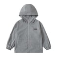 thumbnail image 1 of MEZZALL Girls Sun Jacket Summer Lightweight Hooded Coat For Outdoor Activities Casual Wear Windbreaker For Kids Toddler Daily Wear Breathable / 8-9 Years, 1 of 9