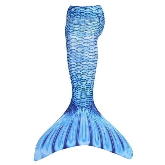 MEZZALL Girls Swimsuit Fish Scale Tail Bathing Suit Kids Ocean Themed Swimwear Sets With Shiny Skirt Solid Color Fashionable Child Beachwear