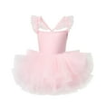 thumbnail image 1 of MEZZALL Girls Tutu Dress For Performance Ballet Sleeveless Mesh Dance Dress With Elastic Waist Solid Color For Summer Recital Infants Toddler Daily Wear Cozy / 7-8 Years, 1 of 8