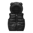 thumbnail image 1 of MEZZALL Girls Down Vests Sleeveless Jackets With Hood Warm Quilted Winter Coats For Toddler Kids Lightweight Outerwear Solid Color Versatile Child Clothes, 1 of 3