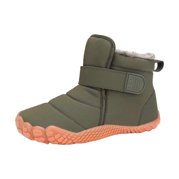 MEZZALL Girls Winter Snow Boots Warm Comfortable Casual Fashion Ankle Booties Toddler Youth Kids Shoes Cute Footwear