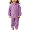 thumbnail image 1 of MEZZALL Kids Athletic Boys Outfits Cozy Pullover Hoodie And Jogger Pants Tracksuits Heavyweight Winter Long Sleeve Sweatsuit Casual Two Piece Playwear Children Birthday Clothes Sets, 1 of 6
