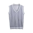 thumbnail image 1 of MEZZALL Kids Boys Girls V-Neck Vest Sweater Sleeveless Warm Knitted Pullover Knitwear Tops 3-4 Years Breathable Kids Wear, 1 of 4