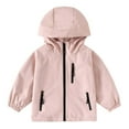 thumbnail image 1 of MEZZALL Kids Boys Jacket Windproof Hooded Outdoor Coat Lightweight Breathable Fall Winter Casual Sports Jackets Children Tops Classic Toddler Dailywear, 1 of 4