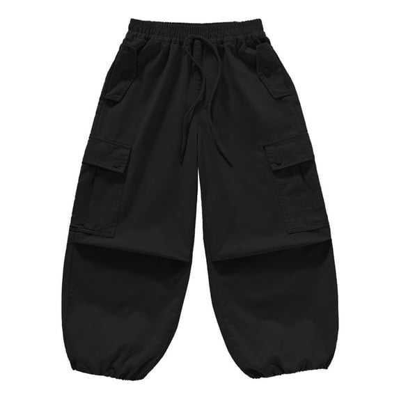 MEZZALL Kids Cargo Pants For Boys Girls Comfortable Casual Jogger Pants Durable Playwear Trousers For Daily Outdoor Activities 4-5 Years Breathable Kids Wear