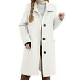 thumbnail image 1 of MEZZALL Kids Classic Trench Coats Girls Long Coats With Lapel Collar Timeless Outerwear For School And Casual Wear Relaxed Fit Long Sleeve Jackets Tops, 1 of 5