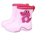 thumbnail image 1 of MEZZALL Kids Cute Rain Boots Shoes For Boys Mid Calf Boots With Cartoon Designs Comfortable Non- Sole For Daily Wear School Outdoor Play 2-11 Toddler Footwear Stylish / 8-9 Years, 1 of 5