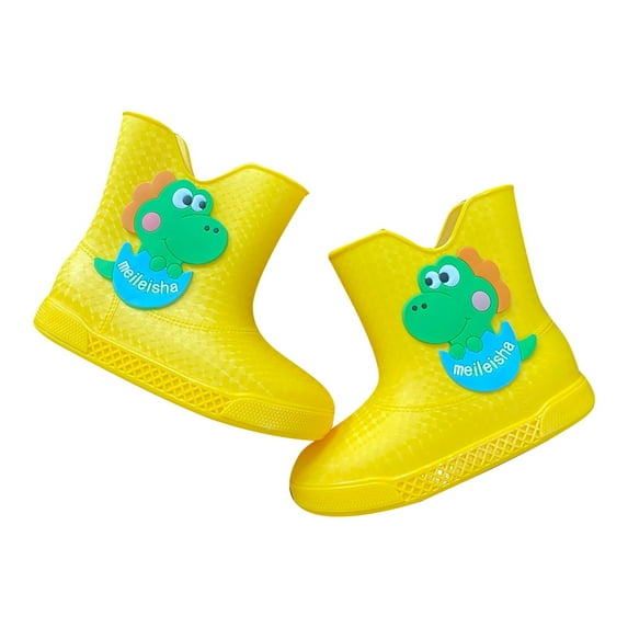 MEZZALL Kids Cute Rain Boots Shoes For Boys Outdoor Play Shoes Non- Comfortable Lightweight Everyday Casual Footwear Toddler Youth Booties Footwear Leisure / 3-4 Years
