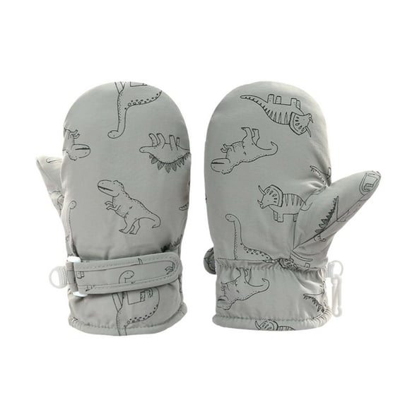 MEZZALL Kids Gloves Toddler Mittens Cute Print Toddler Snow Gloves Baby Winter Mittens Boys Girls Baby Gloves Soft Baby Gloves