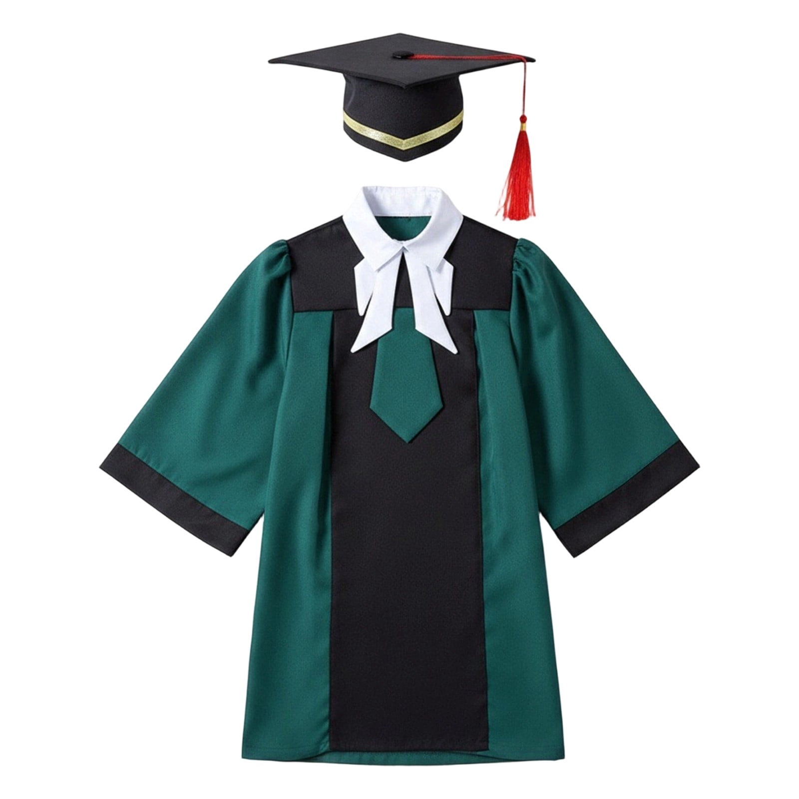 Commencement Robe MEZZALL Kids Kindergarten Graduation Gown And Cap Boys Academic Formal ...