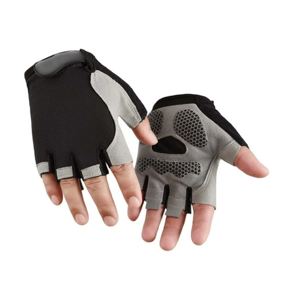 MEZZALL Kids Outdoor Sports Exercise Cycling Gloves Half Finger Through Open Finger Gloves Sports (4Y 12Y) Boho Toddler Mittens