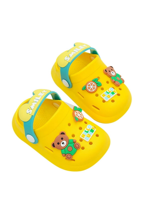 Kids Summer Sandals Boys Outdoor Beach Shoes Unisex Clogs On Water Shoes For Toddler Children Comfortable Lightweight Infants Footwear Relaxed Fit / 26