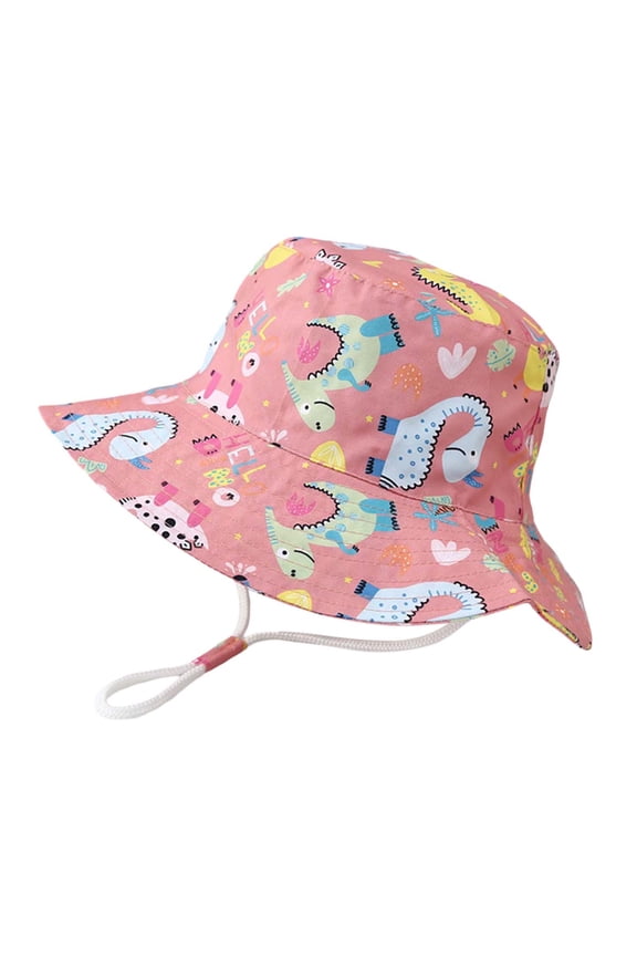 Kids Sun Hat Adjustable Fisherman Cap For Boys Girls Outdoor Party Summer Beach Playground Lightweight Breathable Toddler Caps Leisure / 2-6 Years