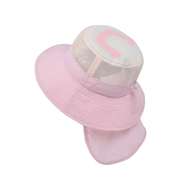 MEZZALL Kids Sun Hat Adjustable Fisherman Cap For Boys Girls Outdoor Party Summer Beach Playground Lightweight Breathable Stylish Toddler Wear