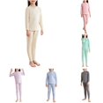 thumbnail image 1 of MEZZALL Kids Thermal Pajama Set Baby Autumn Clothes Fall Long Sleeve O-Neck Tops Pants Kids Winter Pajamas Sets Soft Sleepwear, 1 of 4