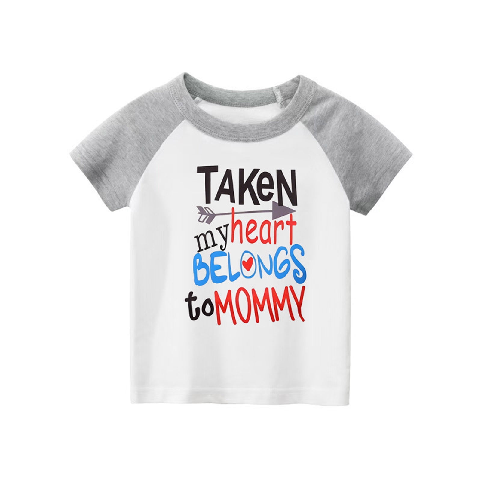 MEZZALL Kids Toddler Little Boys T-Shirt Personality Fashion Letter ...