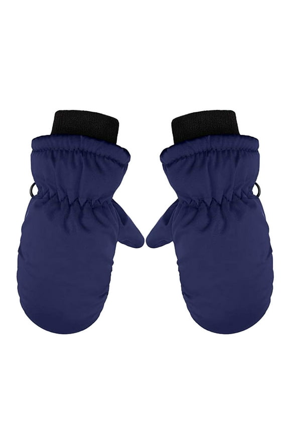 Lined Toddler Mittens Waterproof Baby Toddler Kids Winter Mittnes Warm Ski Snow Gloves For Boys Girls
