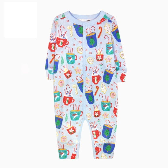 MEZZALL Baby Boy Girl Flower Print Romper Jumpsuit Playsuits Onesie Relaxed Fit, 3-6 Months