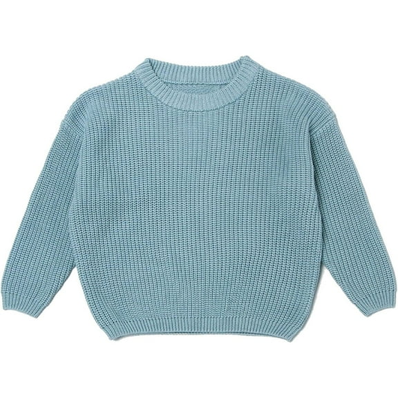 MEZZALL Personalised Baby Sweater Solid Color Knitwear Toddler Winter Clothing Boys Girls Knitted Sweater Children Autumn Tops Soft Long Sleeve O-Neck Dailywear