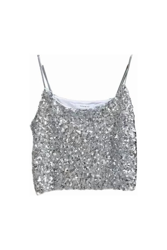Shiny Sequined Tops For Girls T-Shirt Versatile Tee For Girls And Students 2 To 15 Comfort Streetwear