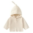 thumbnail image 1 of MEZZALL Soft Boys Hooded Sweatshirt Comfortable Kids Pullover Tops Long Sleeve Breathable Toddler Casual Wear For Autumn Leisure Dailywear, 1 of 3