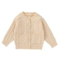thumbnail image 1 of MEZZALL Soft Cozy Boys Sweater Knit Cardigan Toddler Fall Comfortable Baby Outerwear With Classic Design For Everyday Wear And Stylish Knitwear Long Sleeve O-Neck Child Dailywear, 1 of 5