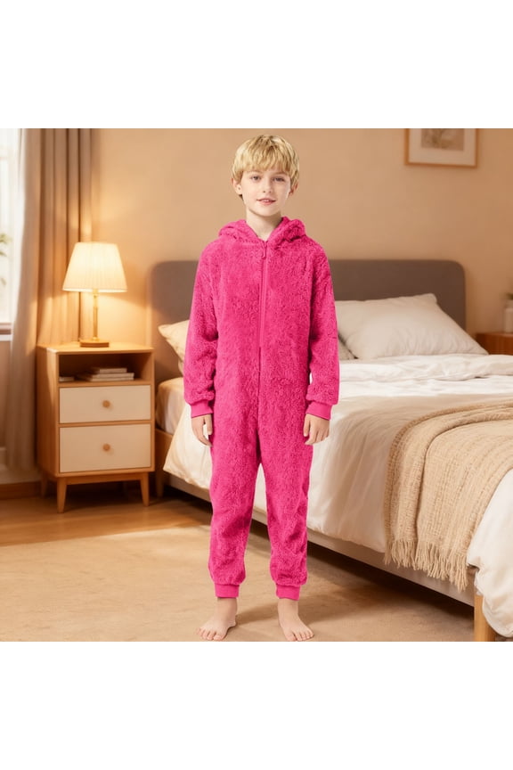 Soft Full Romper Jumpsuit Toddler Boys Girls Winter Warm Onesie Baby Kids Indoor Outdoor Versatile Long Sleeve O-Neck Spring Child One-Pieces